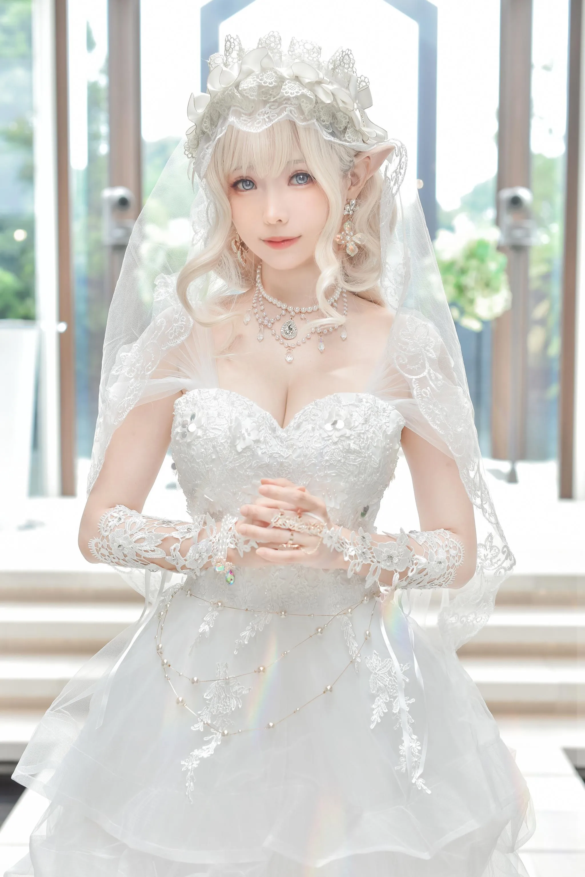 ElyEE子 – NO.87 Bride  Lingerie [65P]插图4